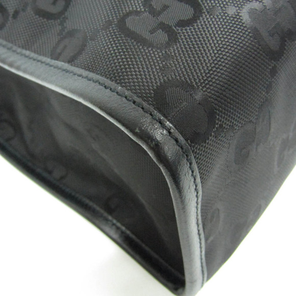 GUCCI Black Leather Shoulder Bag - Picture 4 of 13